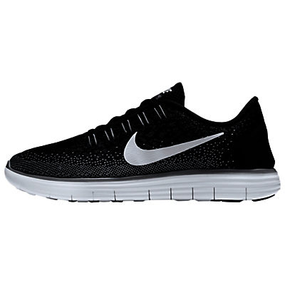 Nike Free RN Distance Women's Running Shoes, Black/White Nike Free RN Distance Women's Running Shoes, Black/White